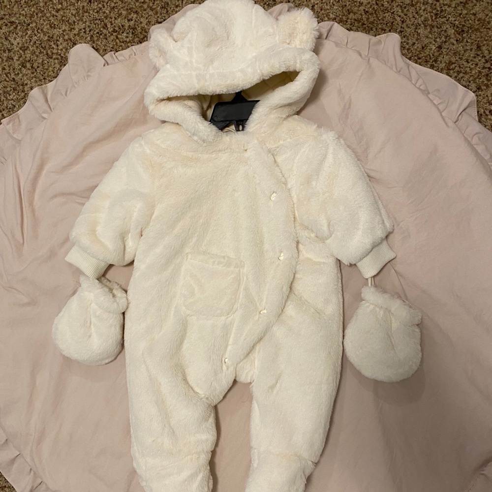Baby winter one piece